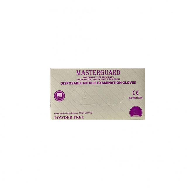 Master Guard Nitrile Gloves Powder Free Large