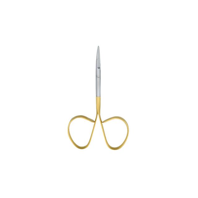 Micro Iris Scissors TC Curved 105 mm Blade 30 mm