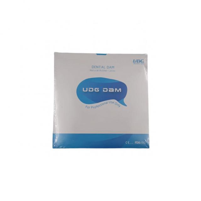 Latex Dental Dam 5"x5"x127 mm Fine Blue