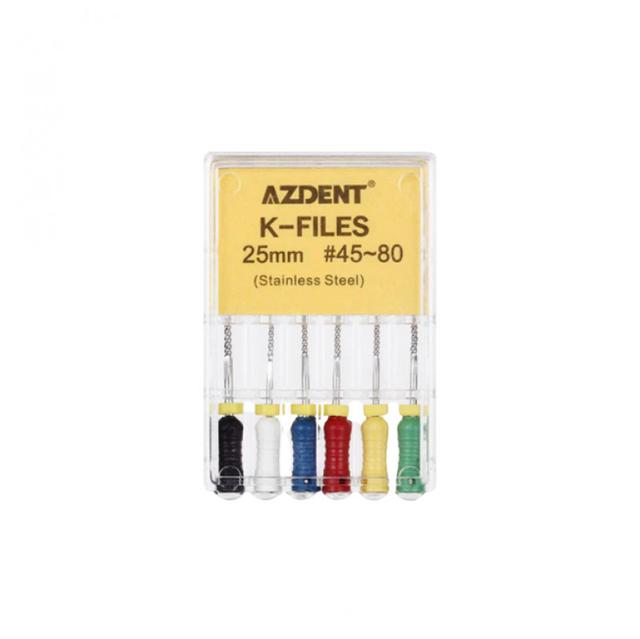 K-Files Stainless Steel #45-80 25 mm