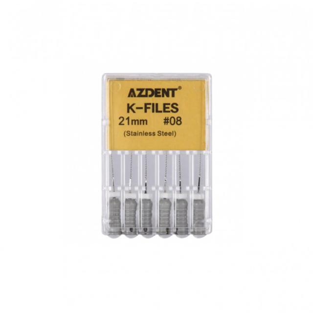 K-Files Stainless Steel #08 21mm