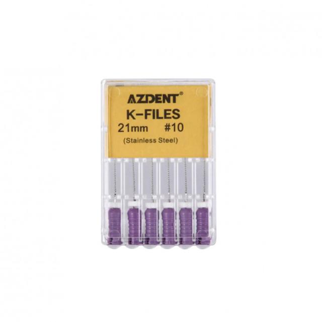 K-Files Stainless Steel #10 21mm