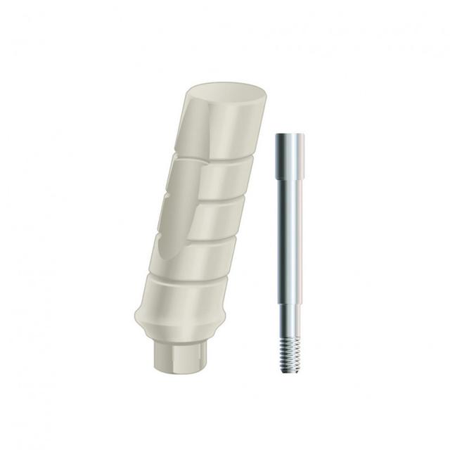 Zimmer Plastic Temporary Abutment A 3.5 mm x 4.5 mm D x 1 mm Cuff