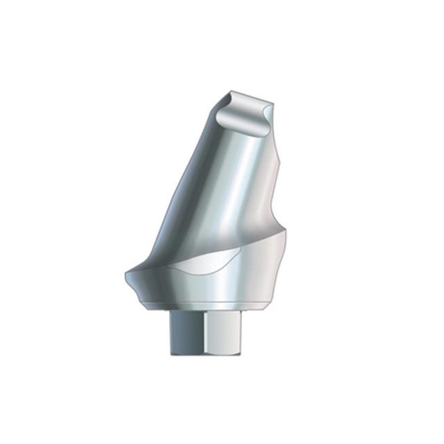 Zimmer Hex-Lock Contour Abutment 17° 4.5 x 4.5 mm D x 2 mm Cuff