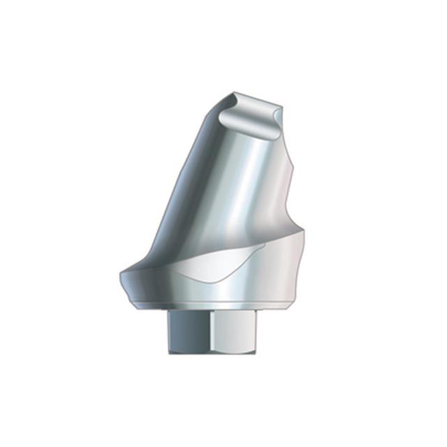 Zimmer Hex-Lock Contour Abutment 17° 5.7 x 6.5 mm D x 1 mm Cuff