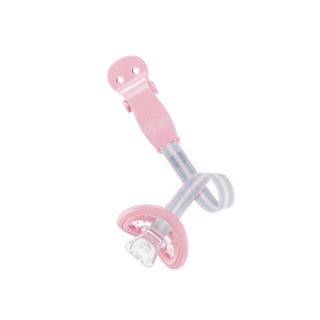 Soother Holder Light Pink