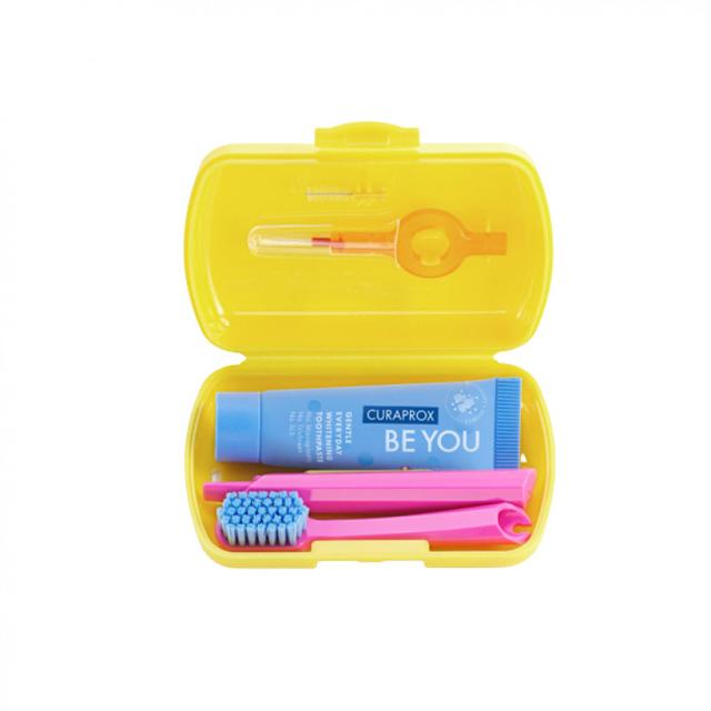 Toothbrush Travel Set CS 5460 Yellow