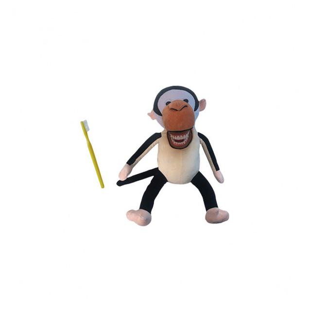 Monkey Toothbrush Teaching Toy Large
