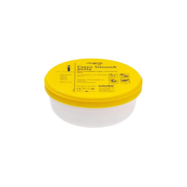 Cavex SiliconA Soft Putty - Yellow 2 x 250 ml