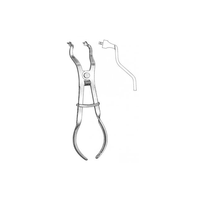 Rubber Dam Forceps Ivory Sheet Made