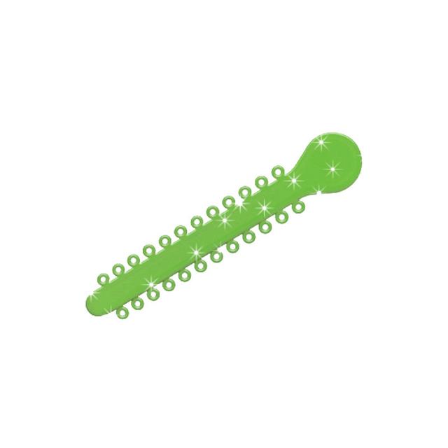 Velocity Plastic Ligatures Sparkle Green