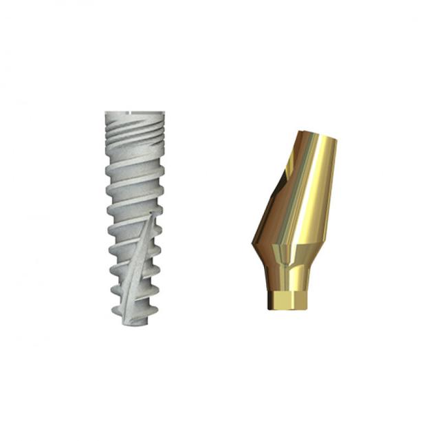 Double Connection Implant 11.5x3.5 mm + S2D-15-11 mm