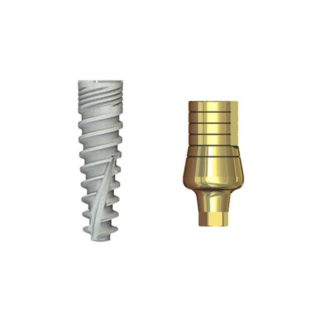 Double Connection Implant 11.5x3.75 mm + S1WD-9 mm
