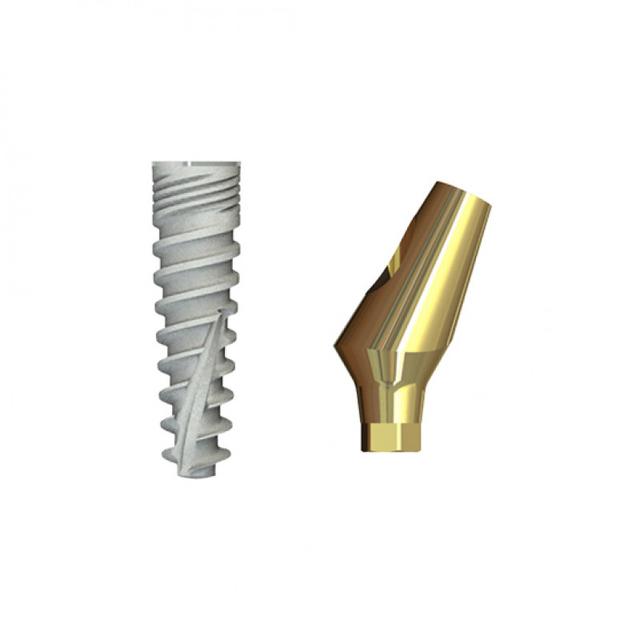 Double Connection Implant 11.5x4.2 mm + S2D-25-11 mm