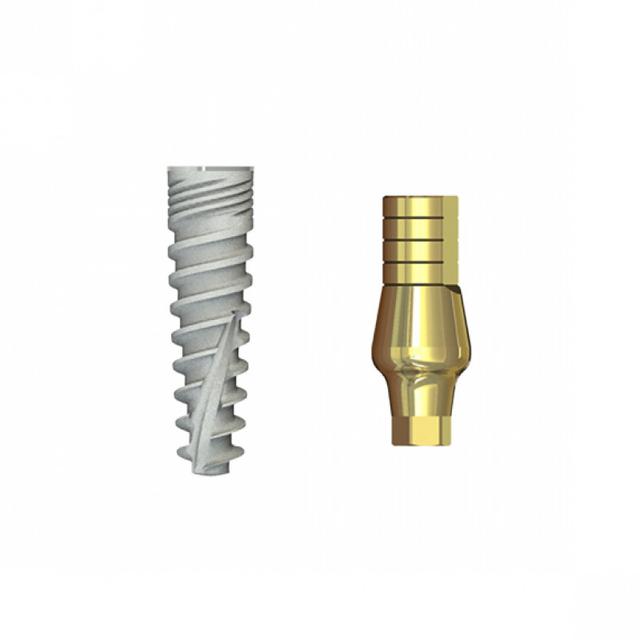 Double Connection Implant 6x4.5 mm + S1D-9 mm