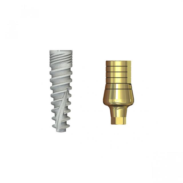 Double Connection Implant 11.5x4.5 mm + S1WD-9 mm