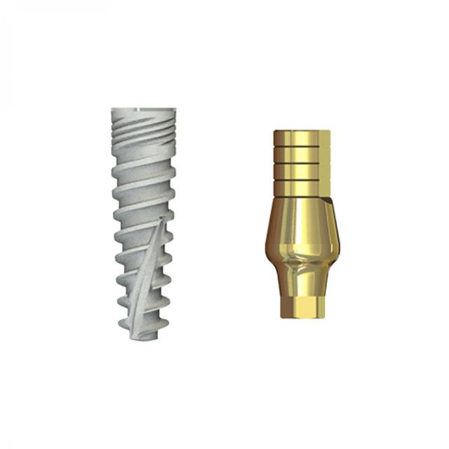 Double Connection Implant 13x4.5 mm + S1D-9 mm