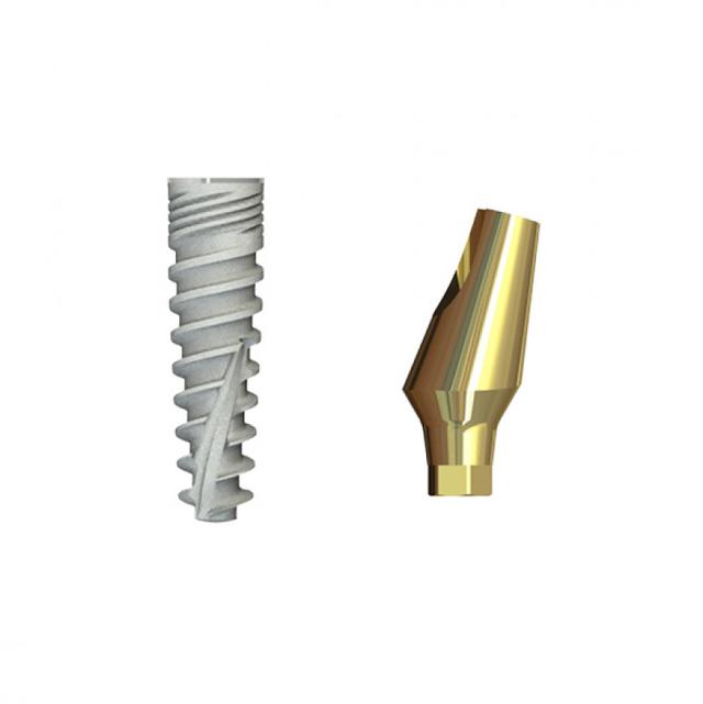 Double Connection Implant 6x5 mm + S2D-15-11 mm