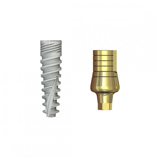 Double Connection Implant 11.5x5 mm + S1WD-9 mm