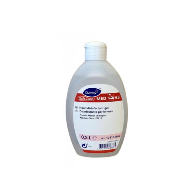 Soft Care Med H5 Alcoholic Hand Sanitizer (IPA) - 500ml