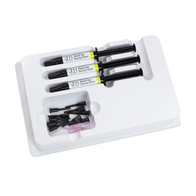 Paint On Dental Dam Kit Blue