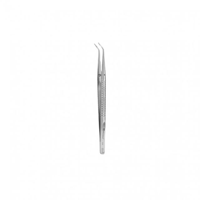 Atraumatic Tweezer Micro Cooly Dalila Handle Curved 155 mm