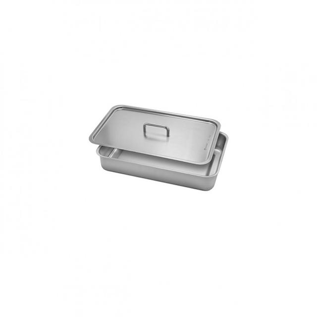 Stainless Steel Universal Tray With Lid - 2 L