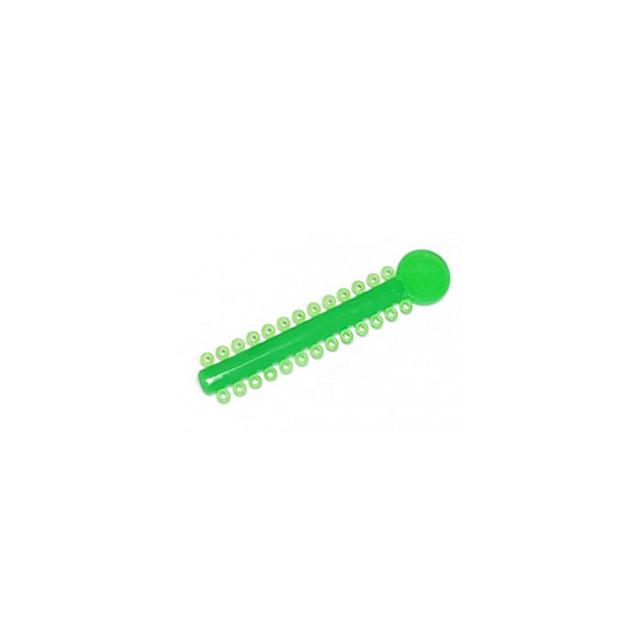 Neon Green Glide-Ties Mini Ties
