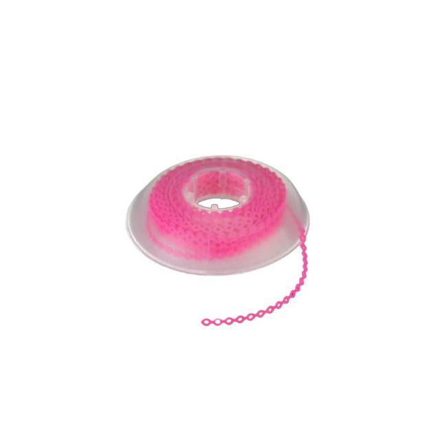 Neon Pink Short Glide-Ties Chain