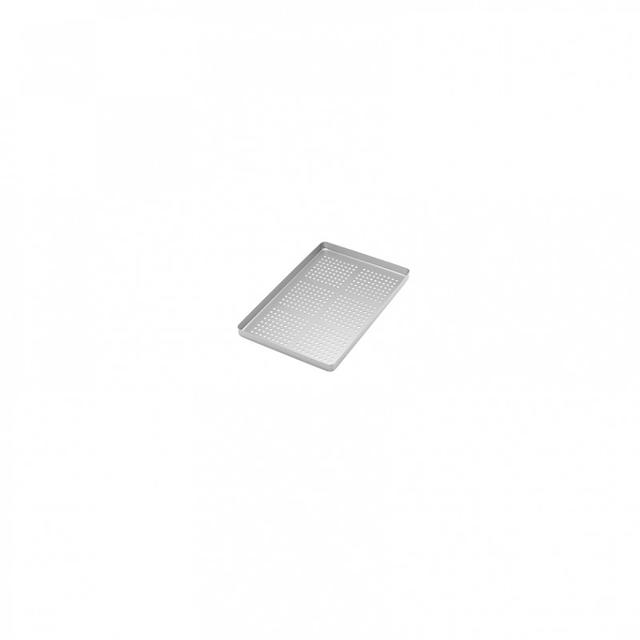 Universal Aluminium Tray Small Perforated - Silver