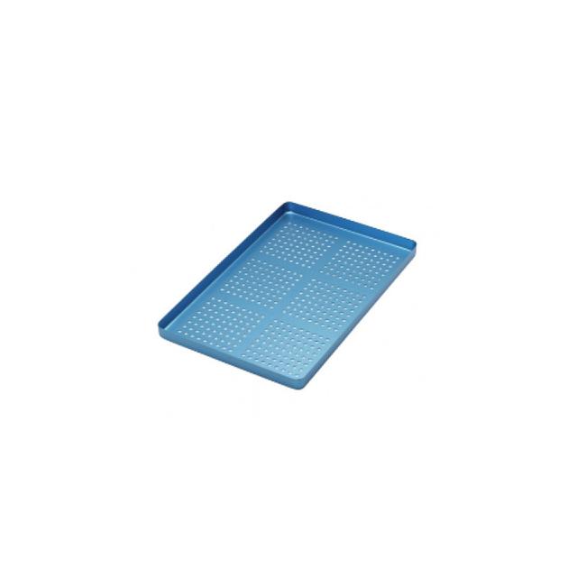 Universal Aluminium Tray Regular Perforated - Blue