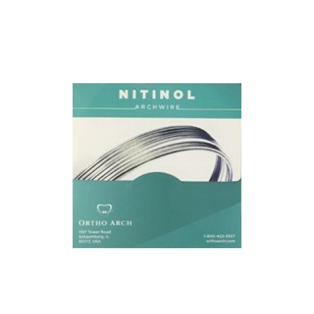 Upper Super Elastic Nitinol Rectangular Global Form .014 X .025