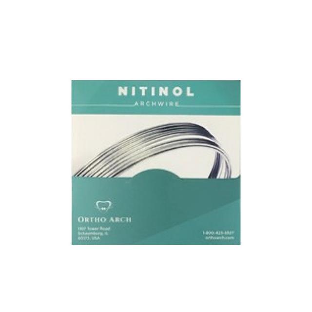 Upper Super Elastic Nitinol Rectangular Global Form .017 x .025