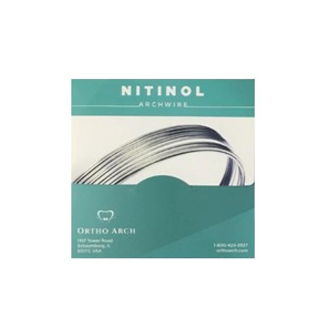 Lower Super Elastic Nitinol Rectangular Global Form .020 X .020