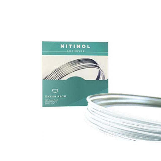 Upper Nano Coated Super Elastic Nitinol Rectangular Right Form .019 X .025