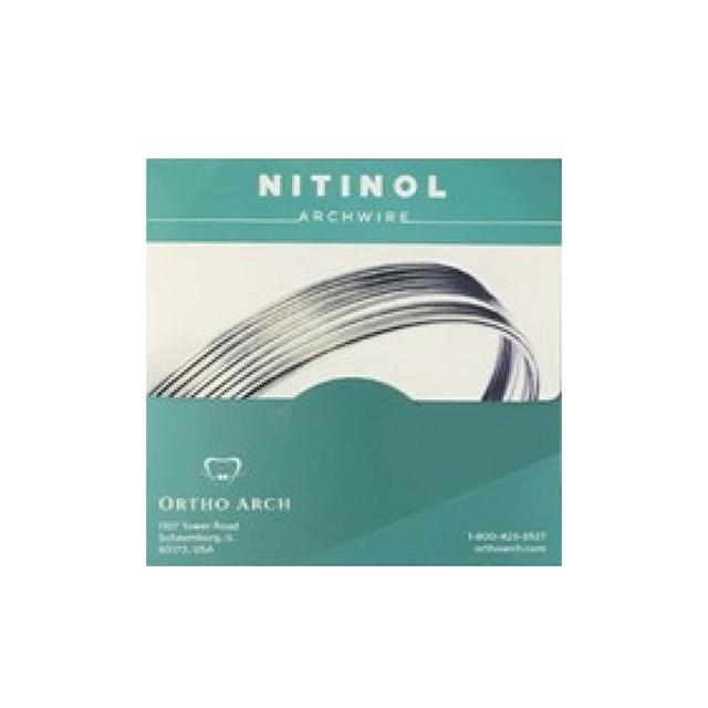 Lower Heat Activated Nitinol With Copper Round Right Form .020