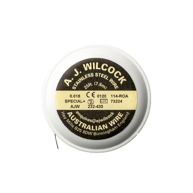 A.J Wilcock Australian Regular+ Stainless Steel 25' Spool .014