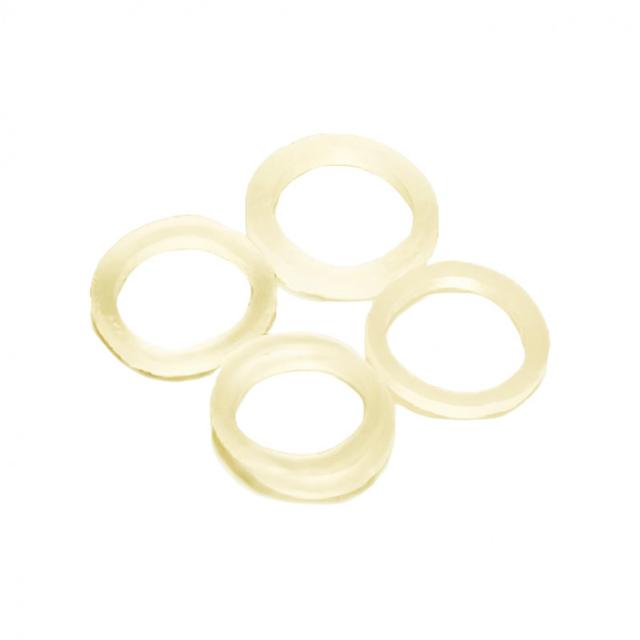 D2 Level 1 Elastics - Heavy 6 1/2oz Non-Latex 1/4 inch Ounce Amber