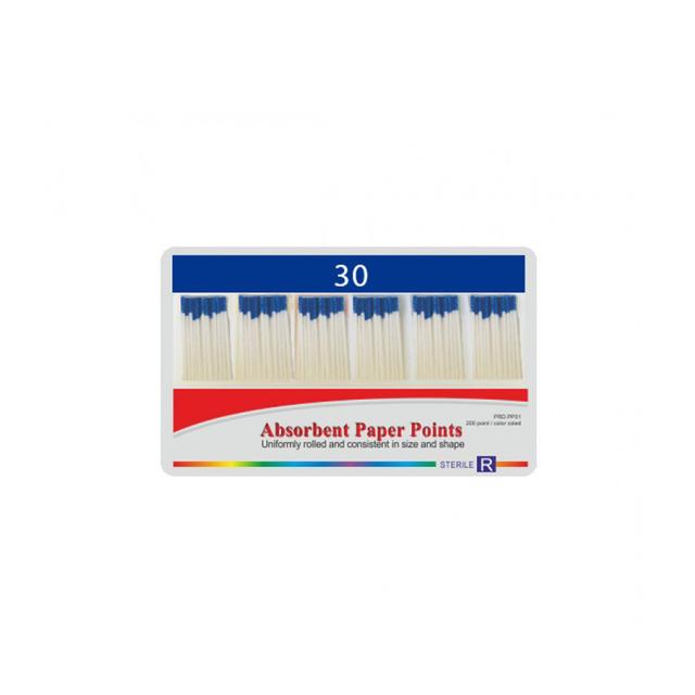 Absorbent Paper Points 6% #30