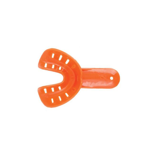 Disposable Impression Trays Lo Size 2 Orange