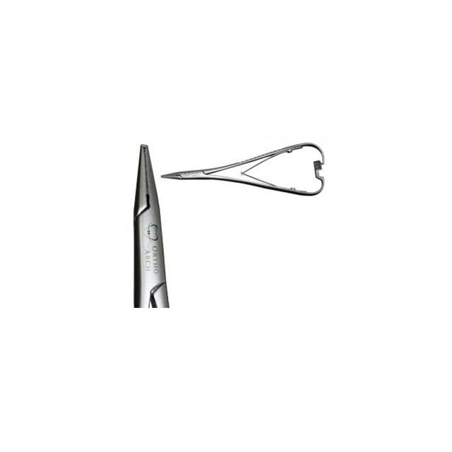 Mathieu Needle Holder With Safety Latch Hook Tlp