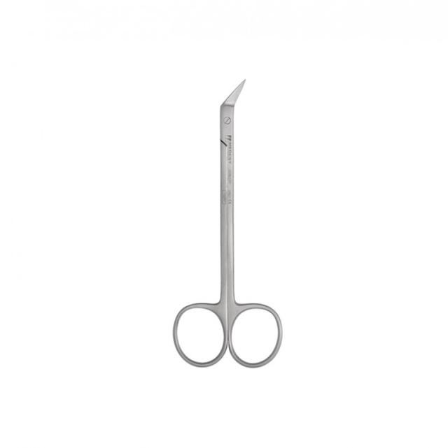 Locklin Surgical Scissor Fine Angled Tip 120 mm
