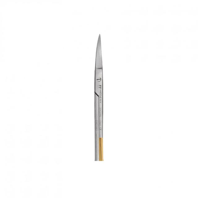 Superior Cut Surgical Scissor Curved Iris 115 mm