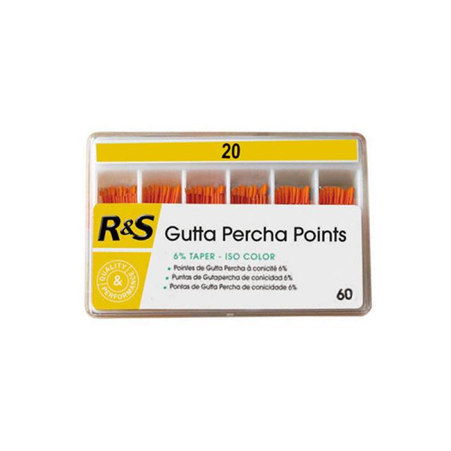 R&S Gutta Percha Taper 6% #20