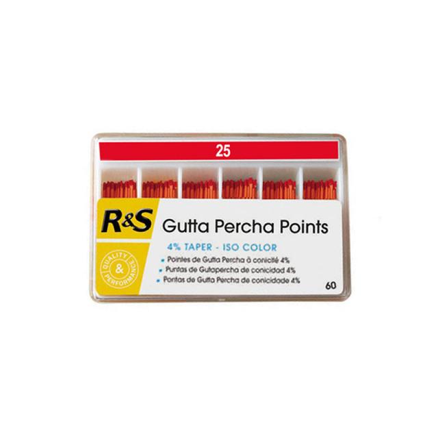 R&S Gutta Percha Taper 4% #25