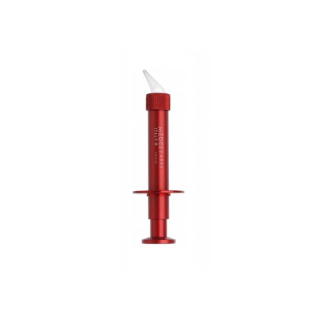 Syringe For Elastomers Red