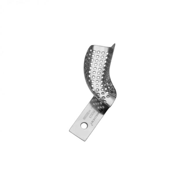 Perforated Impression Tray Without Retention Rim Partial Right