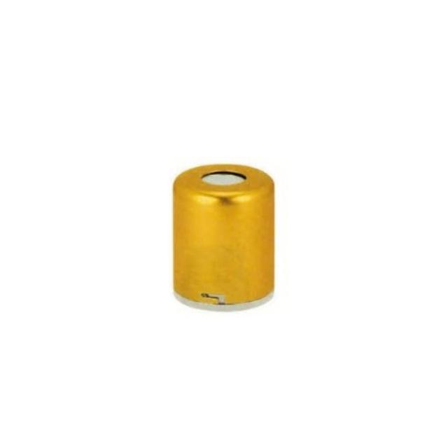 Cotton Dispenser Aluminium Golden