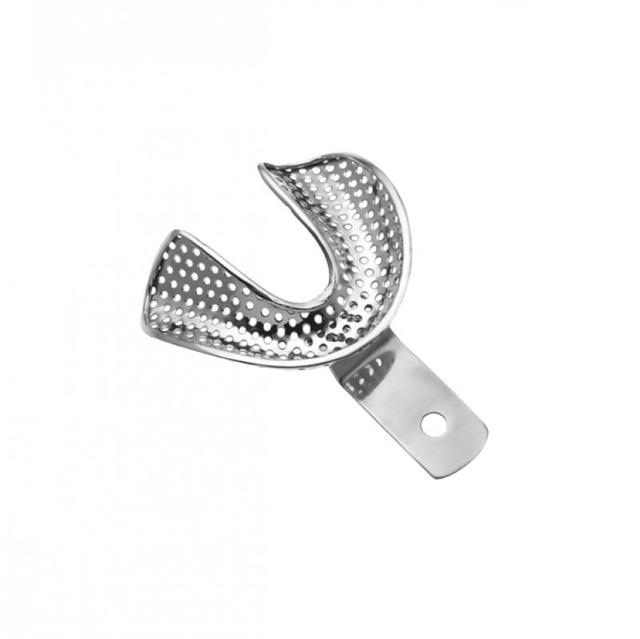 Impression Tray For Edentulous Perforated Lower 2 XS