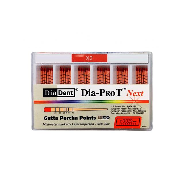 Dia Gutta Percha Points Millimeter Marked Pro T Next X2